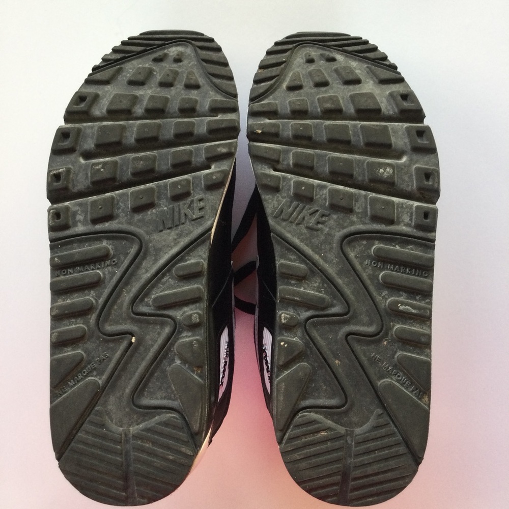 Nike Air Max 90 LTR Kids Youth Sneaker Shoes Black White Size 5.5 unisex CD6864 - Picture 9 of 9
